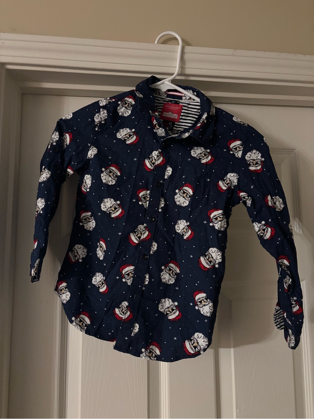 Two Denim & Flower Holiday Shirts